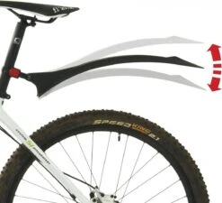 Polisport Cross Country Evo Achterspatbord - Zwart -Fietsuitrustings Winkel 1200x1092