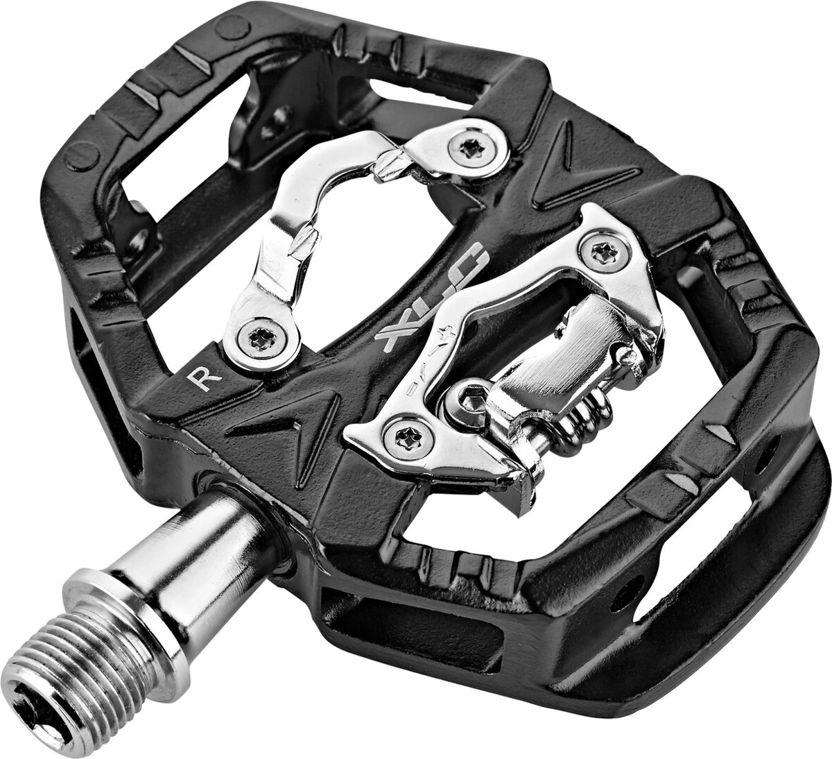 XLC PEDAAL ATB SPD COMBI ENKEL ALM ZW STEL PDS14 1 XLC PEDAAL ATB SPD COMBI ENKEL ALM ZW STEL PDS14