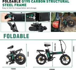 HITWAY Elektrische Fiets Met 36V 7.5Ah Verwijderbare Batterij, Bereik Tot 75 Km Lange Afstand Elektrische Fiets 16 Inch, 250W Achtermotor E-Citybike Holland Bike 13 HITWAY Elektrische Fiets Met 36V 7.5Ah Verwijderbare Batterij, Bereik Tot 75 Km Lange Afstand Elektrische Fiets 16 Inch, 250W Achtermotor E-Citybike Holland Bike -Fietsuitrustings Winkel 1200x1098 6