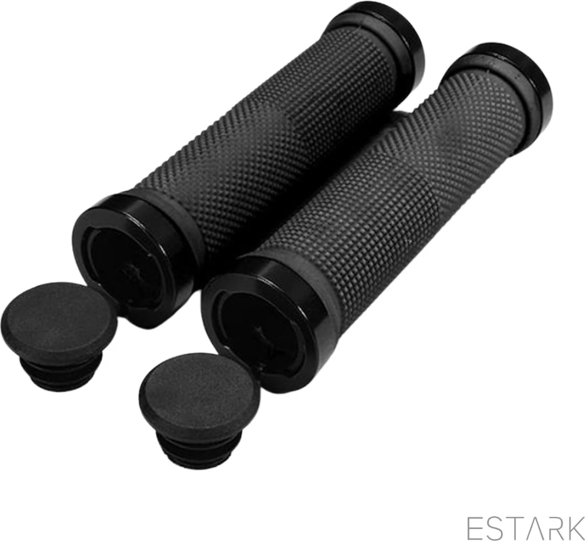 ESTARK® - Fietshandvatten - Lock-On - Handvatten - Universeel - Fiets – Mountainbike – Professioneel - Grips - Extra Grip – Fietshandvaten -Handvaten - Handig Te Monteren - Anti-slip – Fietsen – Stuur – Bikegrips – Lock-on Aanspanbaar - Zwart - LO-zw 12 ESTARK® - Fietshandvatten - Lock-On - Handvatten - Universeel - Fiets – Mountainbike – Professioneel - Grips - Extra Grip – Fietshandvaten -Handvaten - Handig Te Monteren - Anti-slip – Fietsen – Stuur – Bikegrips – Lock-on Aanspanbaar - Zwart - LO-zw - Afbeelding 12