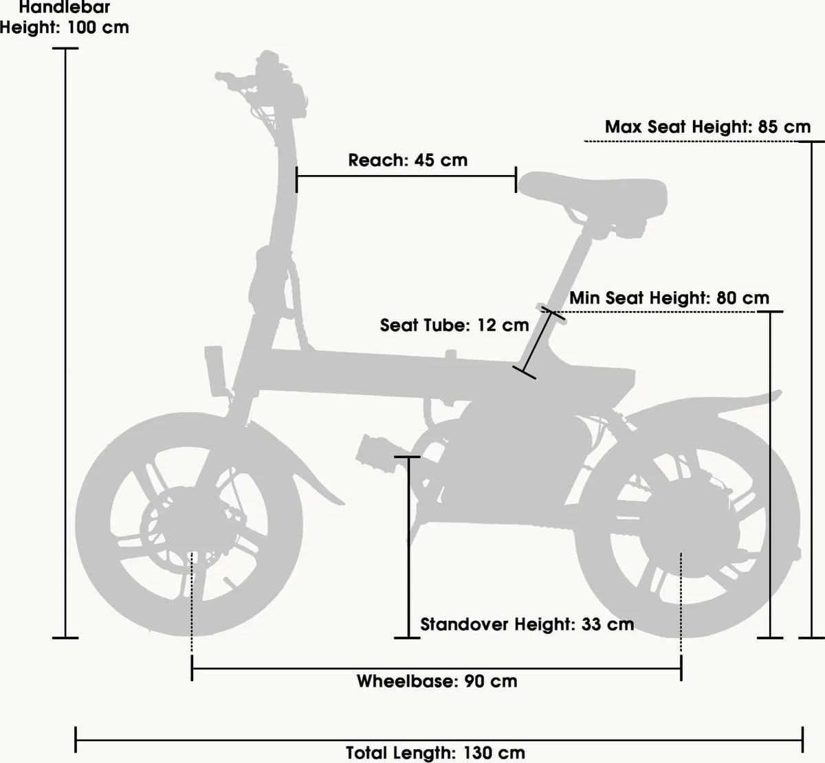 Merkloos Windgoo B20 PRO - E Bike - Elektrische Fiets - 16 Inch - 250W - 7.8Ah Batterij - Max. 25km/u - Zwart - Incl. GSM Houder 7 Merkloos Windgoo B20 PRO - E Bike - Elektrische Fiets - 16 Inch - 250W - 7.8Ah Batterij - Max. 25km/u - Zwart - Incl. GSM Houder - Afbeelding 7