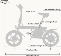 Merkloos Windgoo B20 V3- APP IOS Android - Elektrische Vouwfiets - E Bike - 7.8Ah Batterij - 250W - 14 Inch - 25 KM/H - Zwart 22 Merkloos Windgoo B20 V3- APP IOS Android - Elektrische Vouwfiets - E Bike - 7.8Ah Batterij - 250W - 14 Inch - 25 KM/H - Zwart -Fietsuitrustings Winkel 1200x1111 9