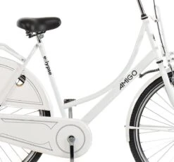 Amigo Eclypse Transportfiets 28 Inch - Omafiets Met Voordrager - Wit 9 Amigo Eclypse Transportfiets 28 Inch - Omafiets Met Voordrager - Wit -Fietsuitrustings Winkel 1200x1117 10