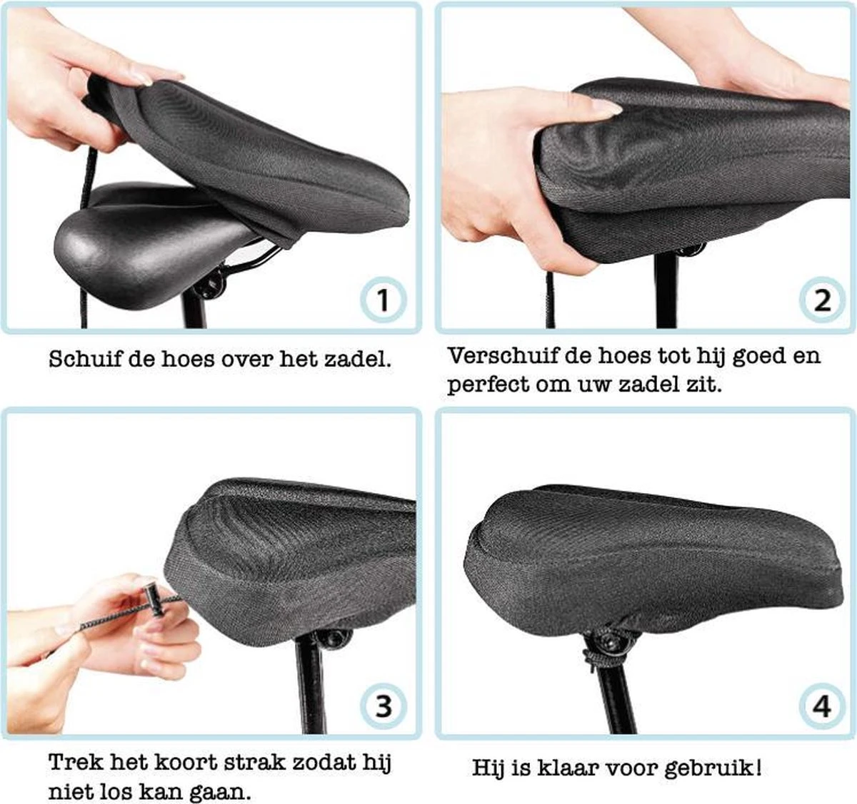 VoordeelShop Fiets Zadelhoes Met Extra Zachte Gel En Gleuf Universeel - Gel Zadelhoes Voor Racefiets/mountainbike En Normale Fietsen - Comfortabel Fietsen - Fiets Accessoires 15 VoordeelShop Fiets Zadelhoes Met Extra Zachte Gel En Gleuf Universeel - Gel Zadelhoes Voor Racefiets/mountainbike En Normale Fietsen - Comfortabel Fietsen - Fiets Accessoires - Afbeelding 15