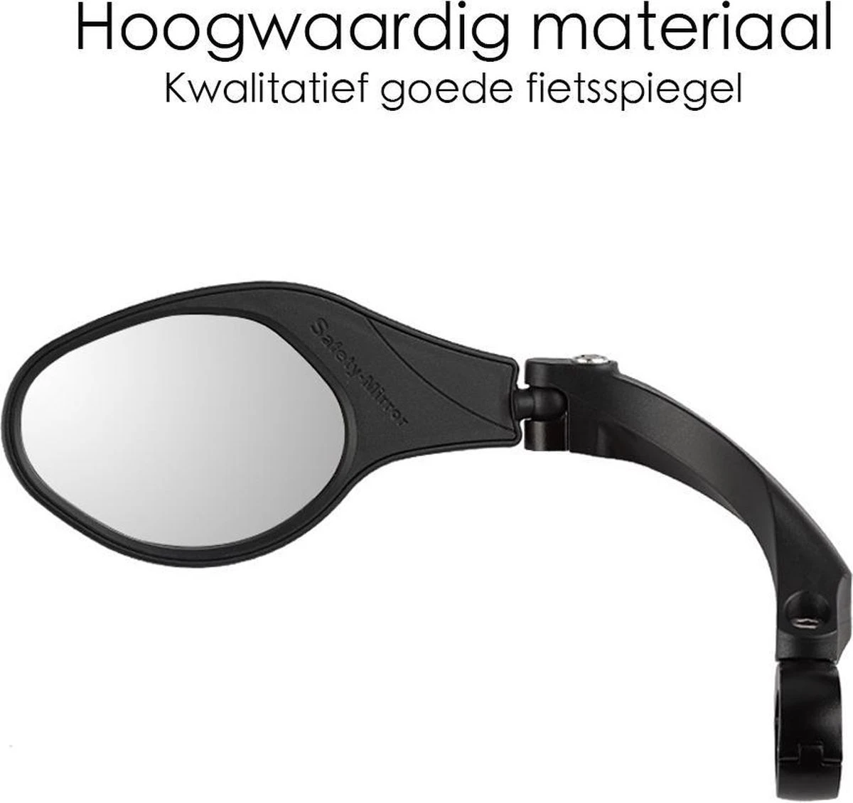 Merkloos Fietsspiegel Ebike Universeel - Zwart - Linker Spiegel - Verstelbaar - Universele Fietsspiegel - Fietsspiegel Op Stuur - Links - Fietsspiegel Achteruitkijk Spiegel - Fietsspiegels Electrische Fiets 3 Merkloos Fietsspiegel Ebike Universeel - Zwart - Linker Spiegel - Verstelbaar - Universele Fietsspiegel - Fietsspiegel Op Stuur - Links - Fietsspiegel Achteruitkijk Spiegel - Fietsspiegels Electrische Fiets - Afbeelding 3