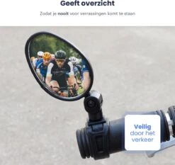 Merkloos Fietsspiegel - Set Van 2 - EBike Fiets Spiegel - Verstelbaar - Achteruitkijkspiegel Fiets - Links En Rechts - Extra Voordelig -Fietsuitrustings Winkel 1200x1131 1