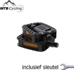 Fiets Pedalen Inclusief Bevestiging Gereedschap - Anti Slip - Trappers Voor Fiets Met Reflector - 14.2mm Schroefdraad - 9/16 Inch -Zwart 12 Fiets Pedalen Inclusief Bevestiging Gereedschap - Anti Slip - Trappers Voor Fiets Met Reflector - 14.2mm Schroefdraad - 9/16 Inch -Zwart -Fietsuitrustings Winkel 1200x1131 7