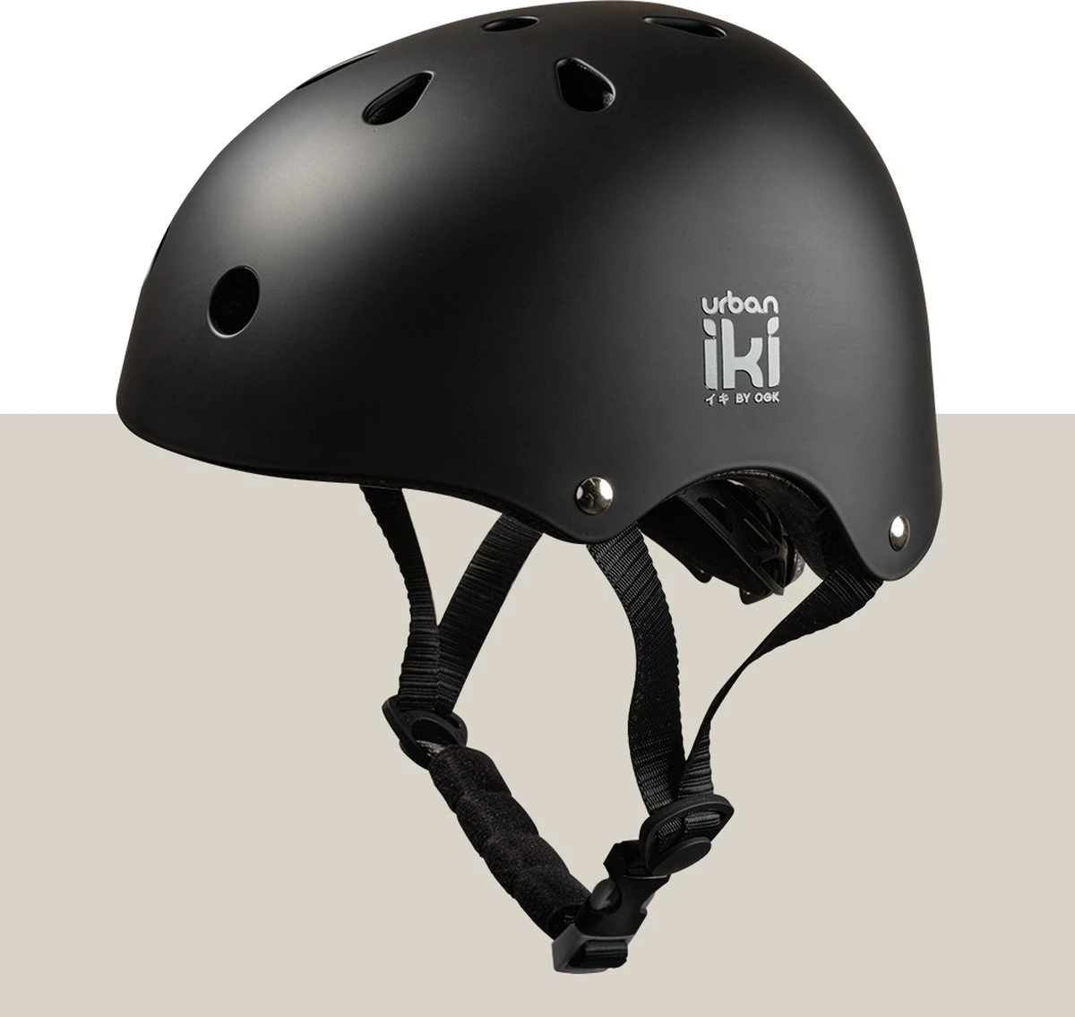 Urban Iki Fietshelm - Bincho Black - Maat M (51-54cm) 1 Urban Iki Fietshelm - Bincho Black - Maat M (51-54cm)