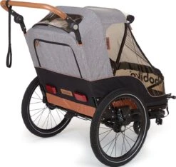 Bobike 2-in-1 Fietskar En Wandelwagen - Zwart/bruin 11 Bobike 2-in-1 Fietskar En Wandelwagen - Zwart/bruin -Fietsuitrustings Winkel 1200x1135 5