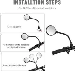 Merkloos 1 Stuk Fiets Achteruitkijkspiegel Groothoek Bolle Spiegel Mountainbike Veiligheid Spiegel Handvat Zachte Pijp 8cm 16 Merkloos 1 Stuk Fiets Achteruitkijkspiegel Groothoek Bolle Spiegel Mountainbike Veiligheid Spiegel Handvat Zachte Pijp 8cm -Fietsuitrustings Winkel 1200x1136