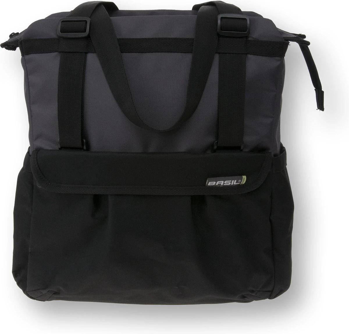 Basil Shopper Enkele Fietstas - Zwart - 20 Liter 3 Basil Shopper Enkele Fietstas - Zwart - 20 Liter - Afbeelding 3