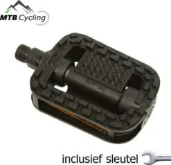 Fiets Pedalen Inclusief Bevestiging Gereedschap - Anti Slip - Trappers Voor Fiets Met Reflector - 14.2mm Schroefdraad - 9/16 Inch -Zwart 15 Fiets Pedalen Inclusief Bevestiging Gereedschap - Anti Slip - Trappers Voor Fiets Met Reflector - 14.2mm Schroefdraad - 9/16 Inch -Zwart -Fietsuitrustings Winkel 1200x1155 5