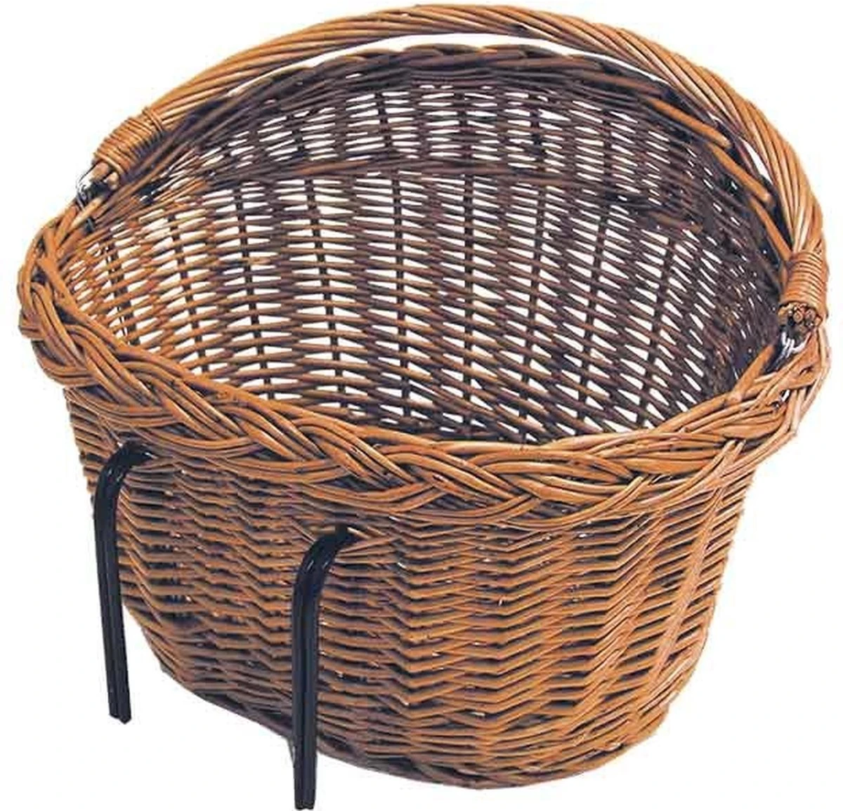 Basil Detroit Fietsmand - Voor Of Achter - Inclusief Haken - Bruin 3 Basil Detroit Fietsmand - Voor Of Achter - Inclusief Haken - Bruin - Afbeelding 3