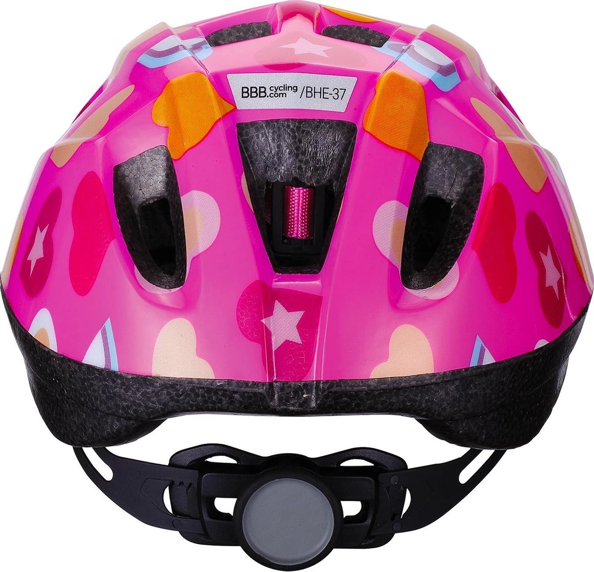 BBB Cycling Boogy Fietshelm - Kind - Maat M - Heart - BHE-37 6 BBB Cycling Boogy Fietshelm - Kind - Maat M - Heart - BHE-37 - Afbeelding 6