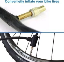 MMOBIEL 5 X Fietsventiel Presta Naar Schrader Adapter SV AV DV Dunlop Frans Ventiel 12 MMOBIEL 5 X Fietsventiel Presta Naar Schrader Adapter SV AV DV Dunlop Frans Ventiel -Fietsuitrustings Winkel 1200x1159 1