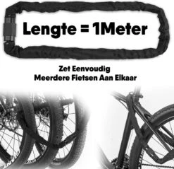 LLOCX Kettingslot Van 1 Meter + 2 Sleutels - 5mm Roestvrij Staal - 900gr. Aluminium - Krasvrij En Scheurvrij - Zwarte Sleeve - Sluiting Met Anti-Stofklep 12 LLOCX Kettingslot Van 1 Meter + 2 Sleutels - 5mm Roestvrij Staal - 900gr. Aluminium - Krasvrij En Scheurvrij - Zwarte Sleeve - Sluiting Met Anti-Stofklep -Fietsuitrustings Winkel 1200x1160 2