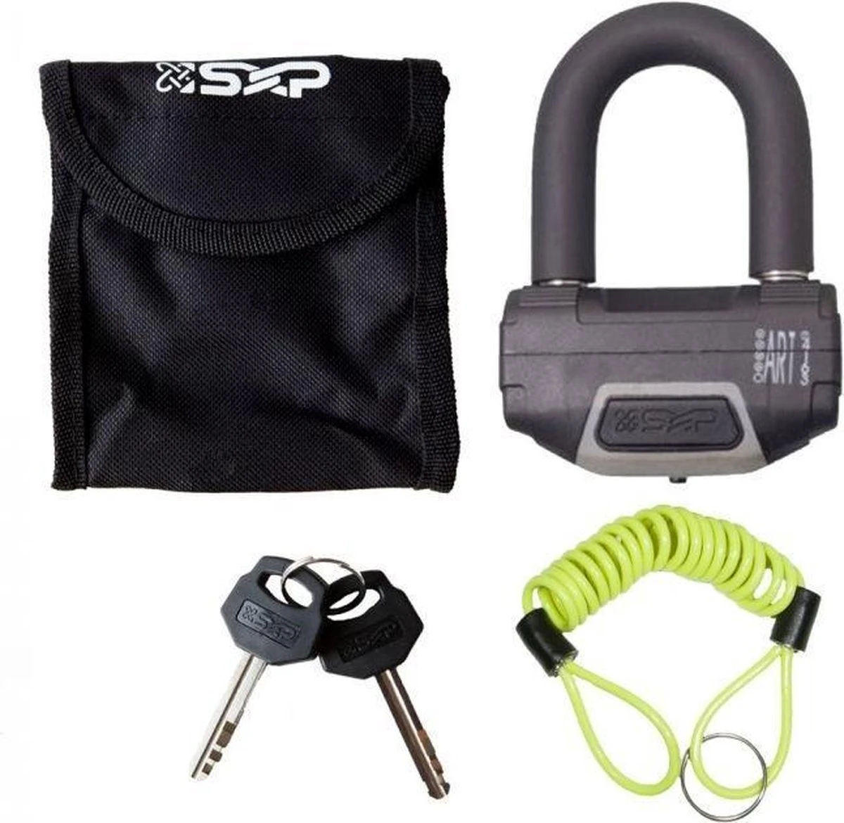 SXP Schijfremslot ART 4 - Zwart 2 SXP Schijfremslot ART 4 - Zwart - Afbeelding 2