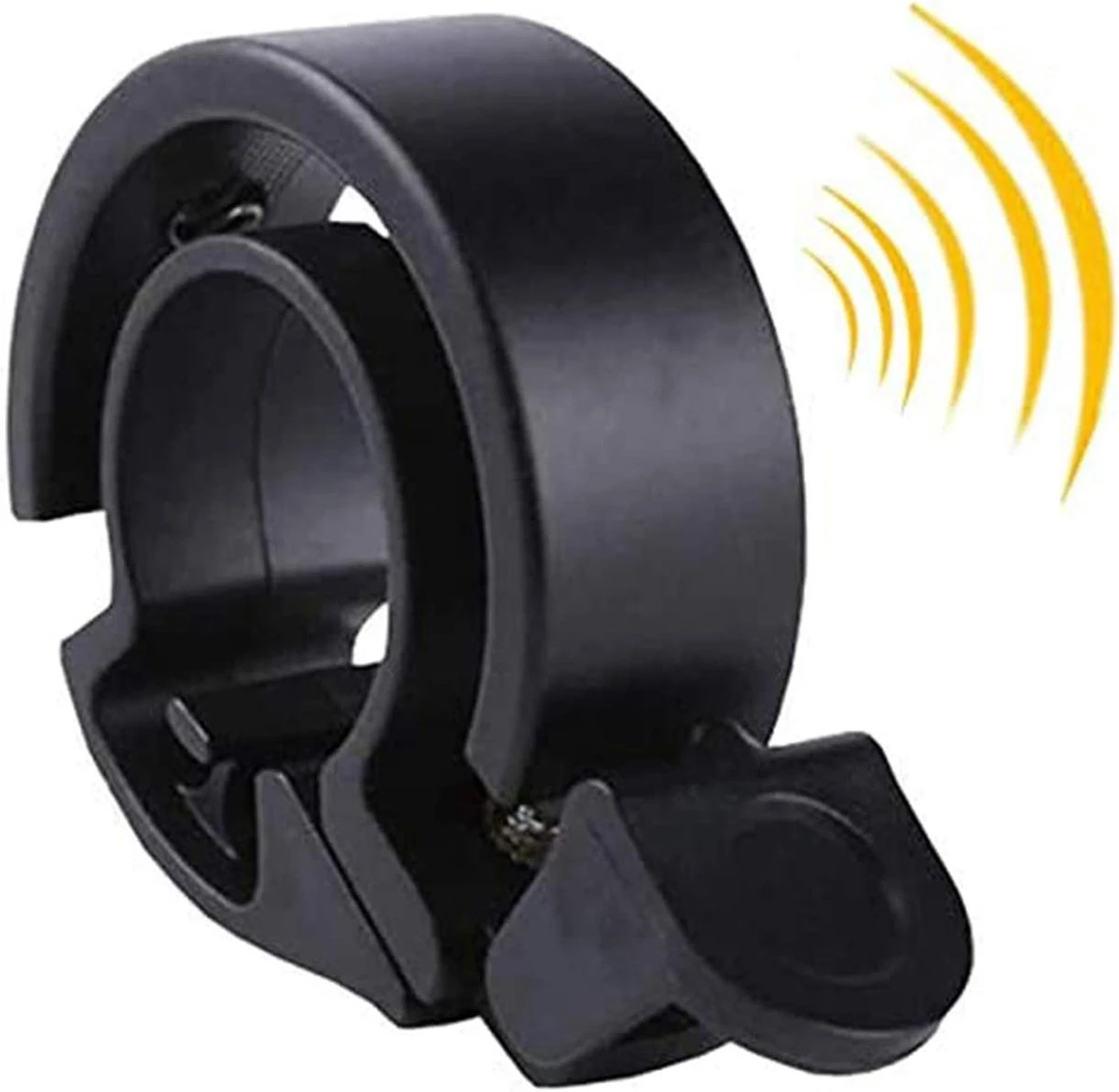 Fietsbel Voor 22mm Stuur - Mini Onzichtbare Bel - Voor MTB En Racefiets - Zwart 1 Fietsbel Voor 22mm Stuur - Mini Onzichtbare Bel - Voor MTB En Racefiets - Zwart