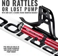 PRO BIKE TOOL Mini Luchtpomp Fiets, Fietspomp Voor Alle Ventielen (Presta & Schrader), Hoge Druk Tot 6,9 Bar / 100 PSI, Betrouwbare, Compacte & Lichtgewicht Framepomp, Pomp Voor Racefiets & Mountainbike. 9 PRO BIKE TOOL Mini Luchtpomp Fiets, Fietspomp Voor Alle Ventielen (Presta & Schrader), Hoge Druk Tot 6,9 Bar / 100 PSI, Betrouwbare, Compacte & Lichtgewicht Framepomp, Pomp Voor Racefiets & Mountainbike. -Fietsuitrustings Winkel 1200x1174 4