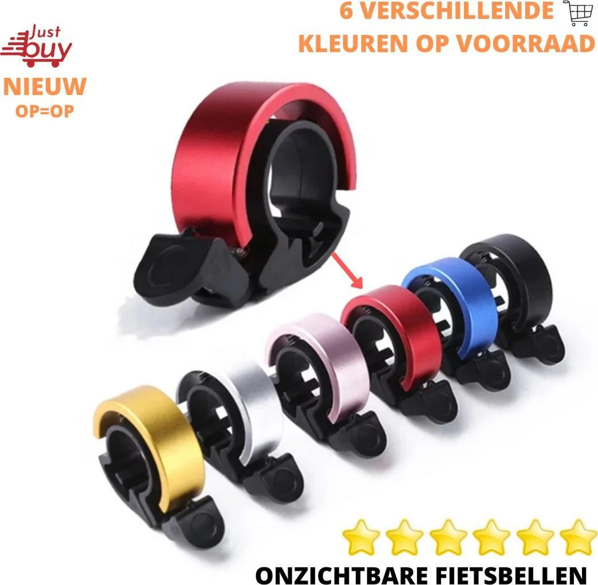 Onzichtbare Fietsbel - Racefiets - Kinderfiets - Geluid - Diverse Kleuren - ROOD 1 Onzichtbare Fietsbel - Racefiets - Kinderfiets - Geluid - Diverse Kleuren - ROOD
