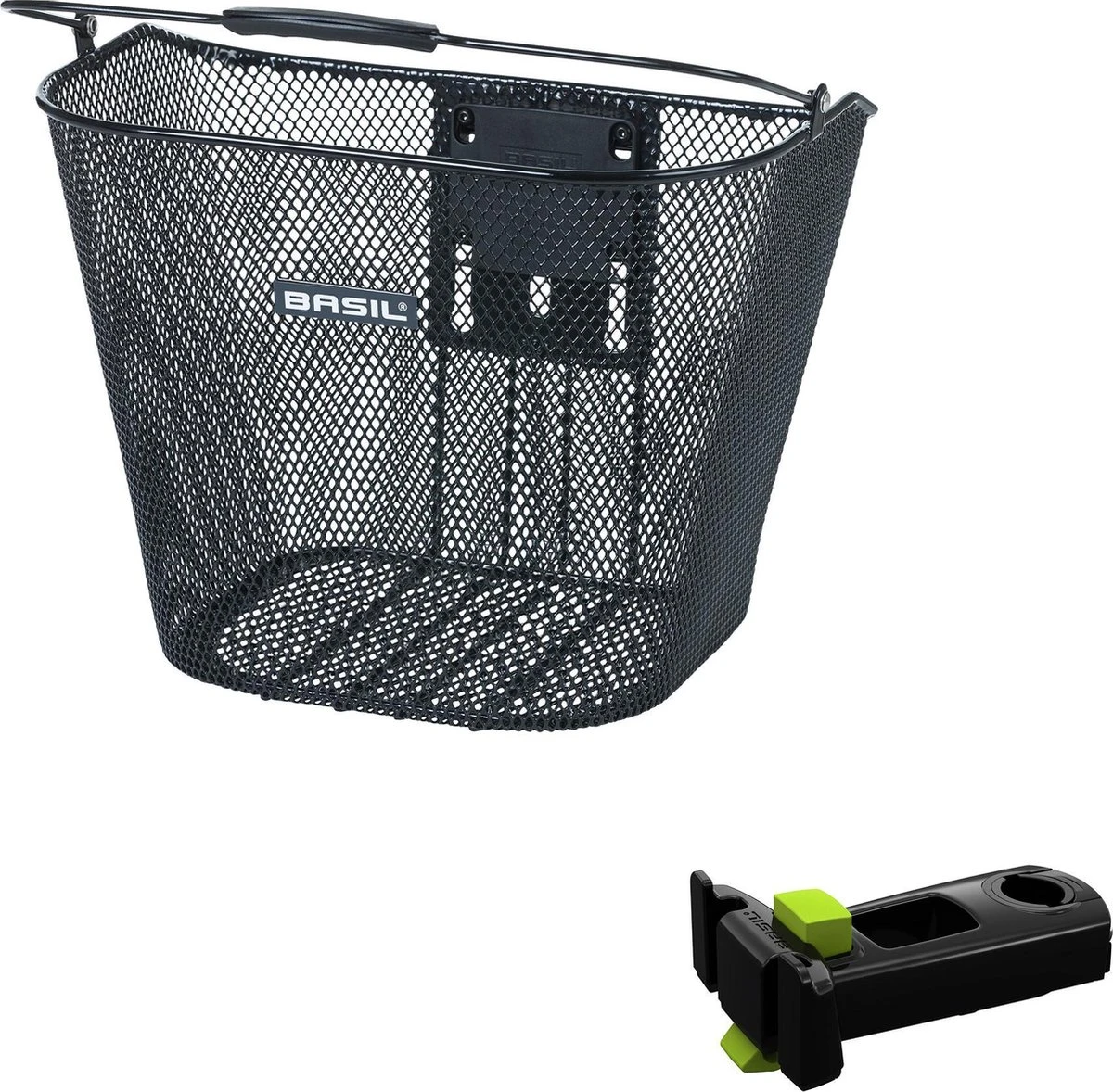 Basil Bremen BE - Fietsmand - Inclusief Systeem - Voorop - Zwart 13 Basil Bremen BE - Fietsmand - Inclusief Systeem - Voorop - Zwart - Afbeelding 13
