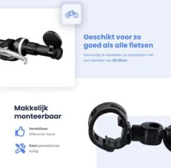 Merkloos Fietsspiegel - Set Van 2 - EBike Fiets Spiegel - Verstelbaar - Achteruitkijkspiegel Fiets - Links En Rechts - Extra Voordelig -Fietsuitrustings Winkel 1200x1180 1