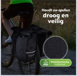 Ekostar® Online Shopping - Fietstassen Dubbel - Rolltop - Fietstas - Waterbestendig - Fietstassen Elektrische Fietsen - 46 L -Fietsuitrustings Winkel 1200x1186 12