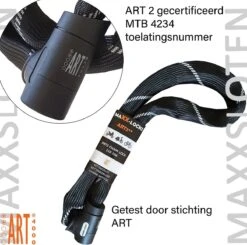 Maxx-Locks Twizel Fietsslot ART 2 - 110cm - Zwart 12 Maxx-Locks Twizel Fietsslot ART 2 - 110cm - Zwart -Fietsuitrustings Winkel 1200x1189 9
