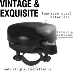 Fietsbel Zwart 5.5 Cm Stalen Fietsbel - Universele Fietsbel Zwart Hoorbare Klank. 13 Fietsbel Zwart 5.5 Cm Stalen Fietsbel - Universele Fietsbel Zwart Hoorbare Klank. -Fietsuitrustings Winkel 1200x1190 3