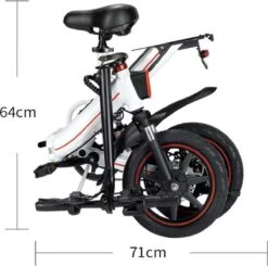 OUXI - V5 - 16 Inch - Elektrische Fiets - E Bike - Elektrische Vouwfiets - APP IOS/ Android - 500W Motor - 15Ah Lithuim Ion Batterij - Zwart -Fietsuitrustings Winkel 1200x1191 6