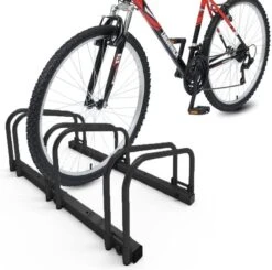 Alora Fietsenrek Voor 3 Fietsen Zwart- Met Muurbevestiging - Fietsen Rek -Fietsuitrustings Winkel 1200x1192 8