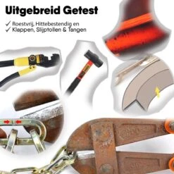 LLOCX Kettingslot Van 1 Meter + 2 Sleutels - 5mm Roestvrij Staal - 900gr. Aluminium - Krasvrij En Scheurvrij - Zwarte Sleeve - Sluiting Met Anti-Stofklep 13 LLOCX Kettingslot Van 1 Meter + 2 Sleutels - 5mm Roestvrij Staal - 900gr. Aluminium - Krasvrij En Scheurvrij - Zwarte Sleeve - Sluiting Met Anti-Stofklep -Fietsuitrustings Winkel 1200x1199 1