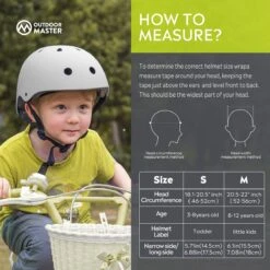OutdoorMaster Helm Voor Kinderen – Fietselm Kinderen – SkateHelm Kindren – Sporthelm – Jongens – Meisjes – Wit – Maat M (52-56) 14 OutdoorMaster Helm Voor Kinderen – Fietselm Kinderen – SkateHelm Kindren – Sporthelm – Jongens – Meisjes – Wit – Maat M (52-56) -Fietsuitrustings Winkel 1200x1200 1017