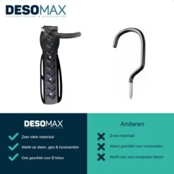 Fiets Ophangsysteem Ophangbeugel En Muurbeugel DesoMax® Muurhaak - Muurbevestiging Voor Met De Wiel Aan De Muur - Wandhouder - Fietshaak 11 Fiets Ophangsysteem Ophangbeugel En Muurbeugel DesoMax® Muurhaak - Muurbevestiging Voor Met De Wiel Aan De Muur - Wandhouder - Fietshaak -Fietsuitrustings Winkel 1200x1200 1036