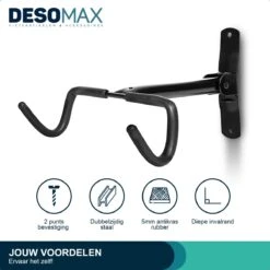 Fiets Ophangsysteem Ophangbeugel En Muurbeugel DesoMax® Muurhaak - Muurbevestiging Voor Het Frame - Wandhouder 11 Fiets Ophangsysteem Ophangbeugel En Muurbeugel DesoMax® Muurhaak - Muurbevestiging Voor Het Frame - Wandhouder -Fietsuitrustings Winkel 1200x1200 1049