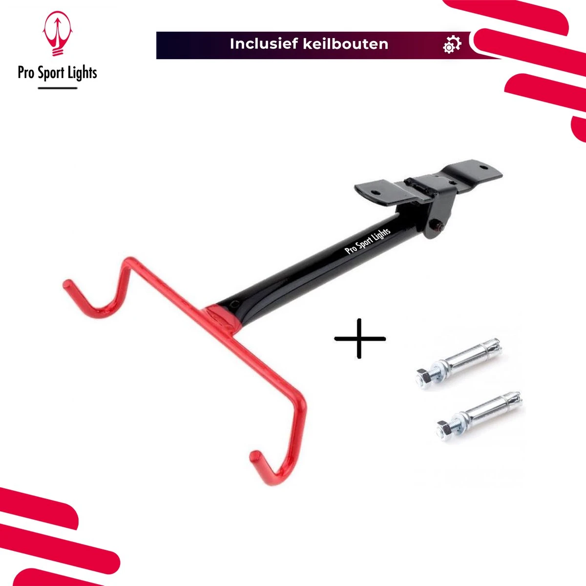 Muurbeugel Fiets Wandbeugel - 30kg - Ophangsysteem - Ophangbeugel 7 Muurbeugel Fiets Wandbeugel - 30kg - Ophangsysteem - Ophangbeugel - Afbeelding 7