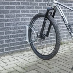 Fietsenrek Voor 1 Fiets - Inclusief Muurbevestiging - Gegalvaniseerd Staal - Fietsstandaard Wandmontage -Fietsuitrustings Winkel 1200x1200 1080