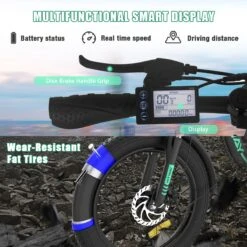 HITWAY E-Bike Elektrische Fiets 20 Inch Fat Tire E-Bicycle Vouwfiets, 250 W/36 V/11,2 Ah Accu, Max. Bereik Tot 35-90 Km, Offroad-mountainbike Met Shimano 7-versnellingen, City EBike Met Slot -Fietsuitrustings Winkel 1200x1200 1147