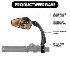 Esioh® Verstelbare Fietsspiegel Rechts Ebike Op Stuur - Achteruitkijkspiegel Fiets – Zijspiegel Fiets 360 ° Draaibaar - Zwart 11 Esioh® Verstelbare Fietsspiegel Rechts Ebike Op Stuur - Achteruitkijkspiegel Fiets – Zijspiegel Fiets 360 ° Draaibaar - Zwart -Fietsuitrustings Winkel 1200x1200 116