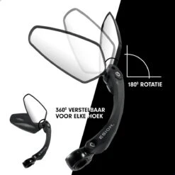 Esioh® Verstelbare Fietsspiegel Rechts Ebike Op Stuur - Achteruitkijkspiegel Fiets – Zijspiegel Fiets 360 ° Draaibaar - Zwart 12 Esioh® Verstelbare Fietsspiegel Rechts Ebike Op Stuur - Achteruitkijkspiegel Fiets – Zijspiegel Fiets 360 ° Draaibaar - Zwart -Fietsuitrustings Winkel 1200x1200 117