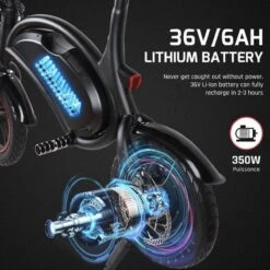 Windgoo B3 Mini-scooter - Opvouwbare Fiets - Zwart 15 Windgoo B3 Mini-scooter - Opvouwbare Fiets - Zwart -Fietsuitrustings Winkel 1200x1200 1187