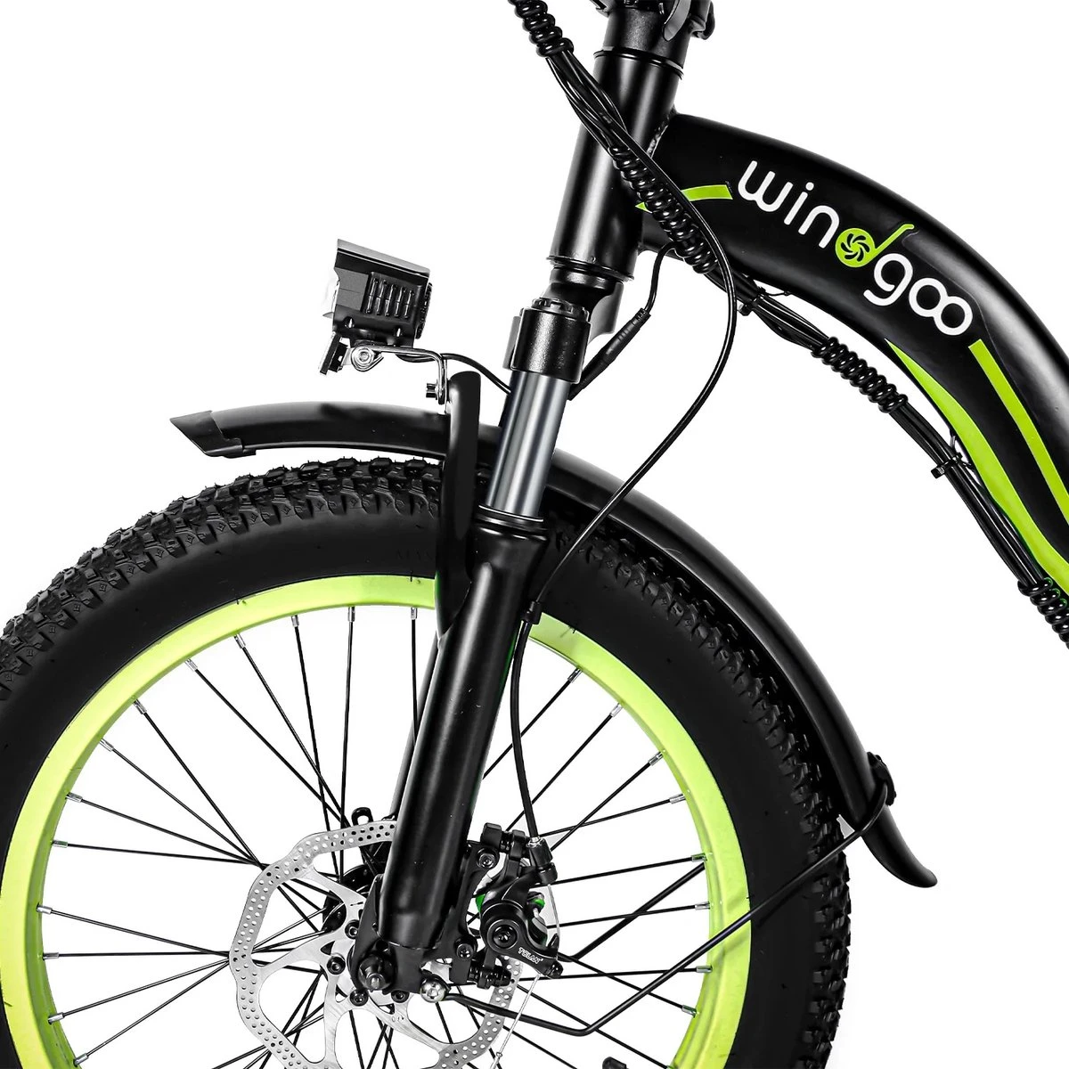 Merkloos Windgoo E20 Urban- Elektrische Fiets - E-bike - 20Inch - 12.5Ah - APP - Fat Tire - 7 Speed Shimano 15 Merkloos Windgoo E20 Urban- Elektrische Fiets - E-bike - 20Inch - 12.5Ah - APP - Fat Tire - 7 Speed Shimano - Afbeelding 15