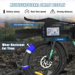 HITWAY Elektrische Fiets - E-Bike - 20 Inch- Fatbike - 250 W- Shimano 7 Versnellingen 15 HITWAY Elektrische Fiets - E-Bike - 20 Inch- Fatbike - 250 W- Shimano 7 Versnellingen -Fietsuitrustings Winkel 1200x1200 1248