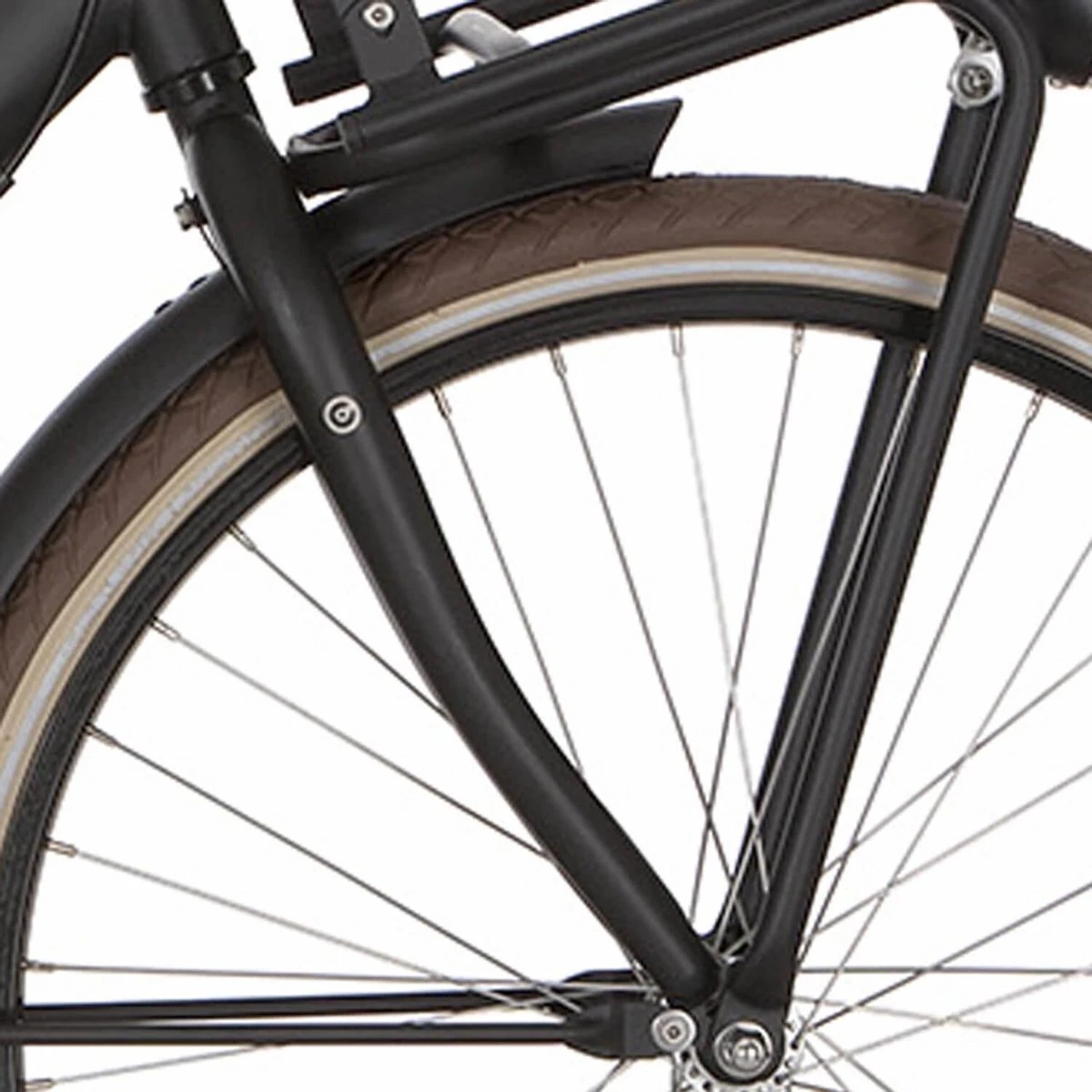 Cortina U4 Mini - Stadsfiets - M24 - Jet Black Matt - Matzwart - R3 3 Cortina U4 Mini - Stadsfiets - M24 - Jet Black Matt - Matzwart - R3 - Afbeelding 3