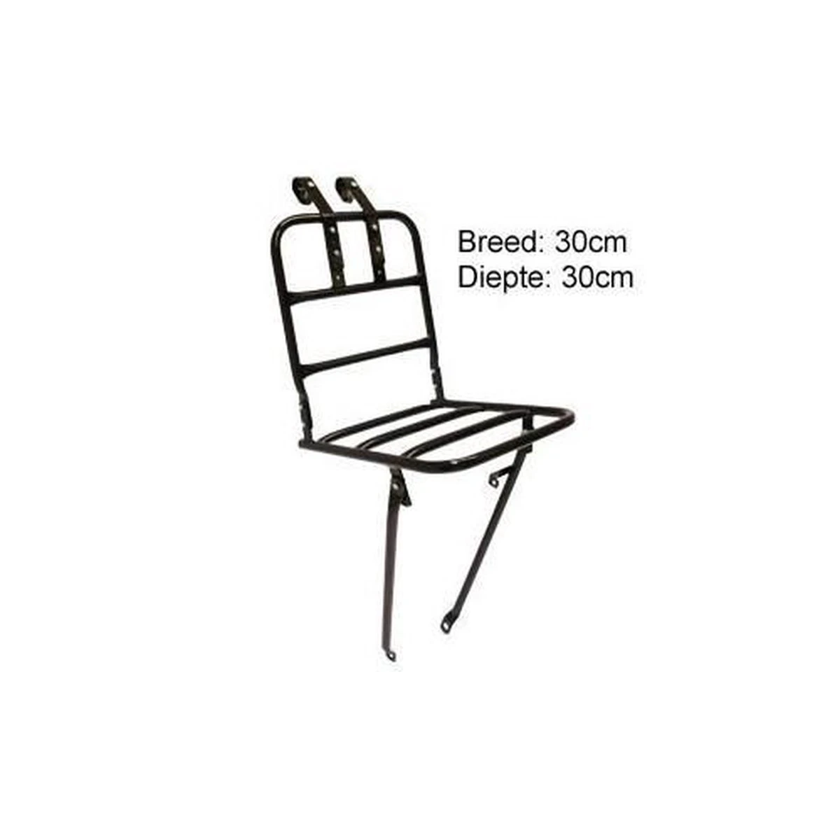 Steco Transport Voordrager Original Voor Fietsen Volwassenen - Zwart 12 Steco Transport Voordrager Original Voor Fietsen Volwassenen - Zwart - Afbeelding 12