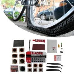 Simson Bandenreparatieset / Bandenplakset Compleet - Type Select T.b.v. Fiets - 23 Delig 10 Simson Bandenreparatieset / Bandenplakset Compleet - Type Select T.b.v. Fiets - 23 Delig -Fietsuitrustings Winkel 1200x1200 219