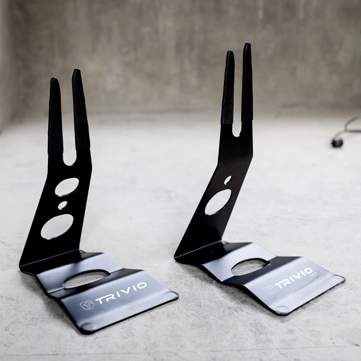 TRIVIO - Fietsstandaard - Zwart - Staal 9 TRIVIO - Fietsstandaard - Zwart - Staal - Afbeelding 9