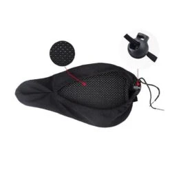 Merkloos 3D Fiets Zadelhoes - Cover - Overtrek - Uniseks - One Size - Volwassenen - Beschermkussen - Zwart -Fietsuitrustings Winkel 1200x1200 301