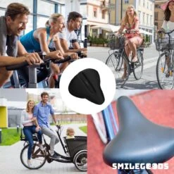 Smilegoods® Gel Zadelhoes Fiets 3D - Zadeldek - Zadelhoes Waterdicht - Zadeldek Fiets - Universeel Brede Zadels - Veiligheidsreflector Voor In Het Donker 13 Smilegoods® Gel Zadelhoes Fiets 3D - Zadeldek - Zadelhoes Waterdicht - Zadeldek Fiets - Universeel Brede Zadels - Veiligheidsreflector Voor In Het Donker -Fietsuitrustings Winkel 1200x1200 324