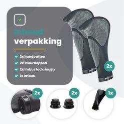 Voltano Ergonomisch Gevormde Fiets Handvatten - Handvat Eenvoudig En Stevig Vastzetten Met Imbus - Inclusief Bevestigingsmateriaal - Anti Plak Coating - Verhoogde Grip Fietshandvatten 19 Voltano Ergonomisch Gevormde Fiets Handvatten - Handvat Eenvoudig En Stevig Vastzetten Met Imbus - Inclusief Bevestigingsmateriaal - Anti Plak Coating - Verhoogde Grip Fietshandvatten -Fietsuitrustings Winkel 1200x1200 33